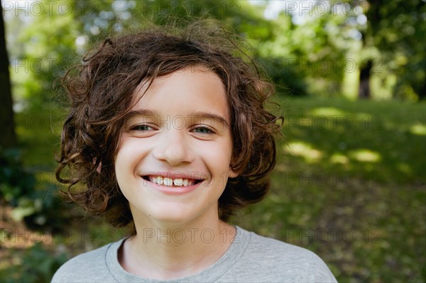 Portrait of smiling boy