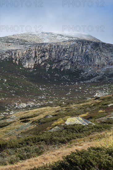 Australia, New South Wales, Mountain landscape at Charlotte Pass in Kosciuszko National Park