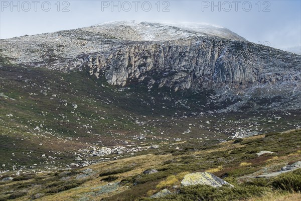 Australia, New South Wales, Mountain landscape at Charlotte Pass in Kosciuszko National Park