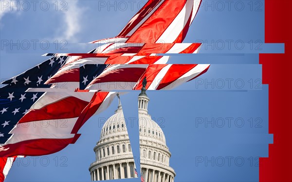 Broken USA Capital building