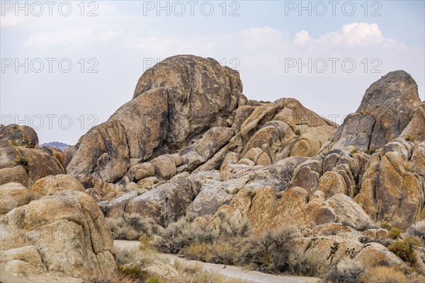 Rock Formations in Alabama Hills