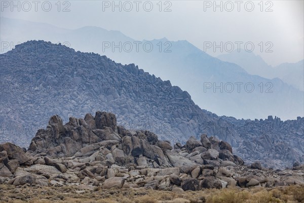 Rock Formations in Alabama Hills