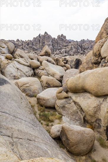 Rock Formations in Alabama Hills