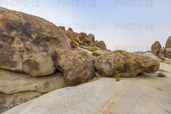 Rock Formations in Alabama Hills