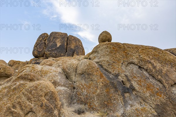 Rock Formations in Alabama Hills