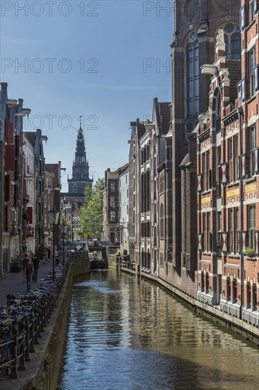 Buildings along Amsterdam canal