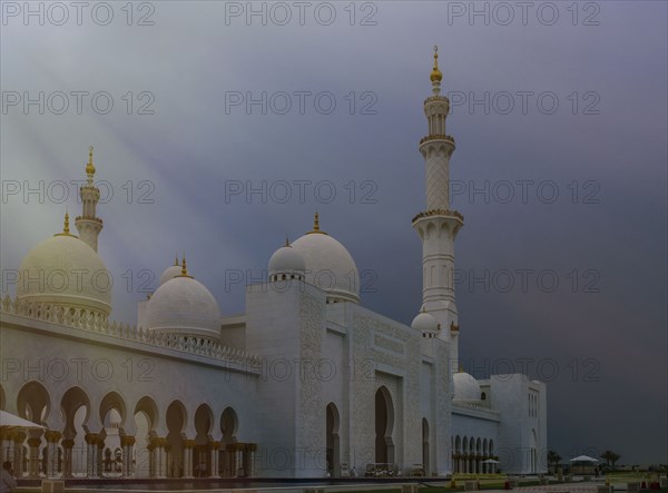 Ornate domed building under cloudy sky