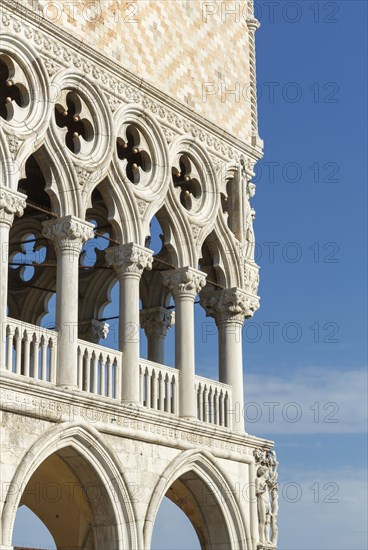 Ornate architecture under blue sky