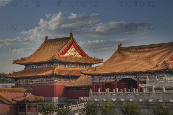 Forbidden City temple buildings