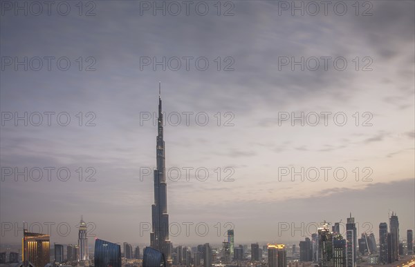 Dubai city skyline