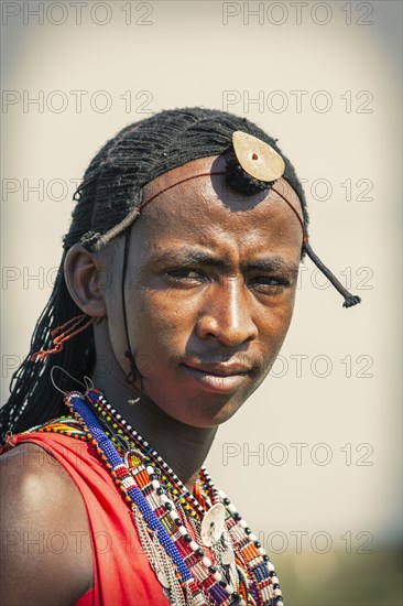 Black man wearing traditional clothing