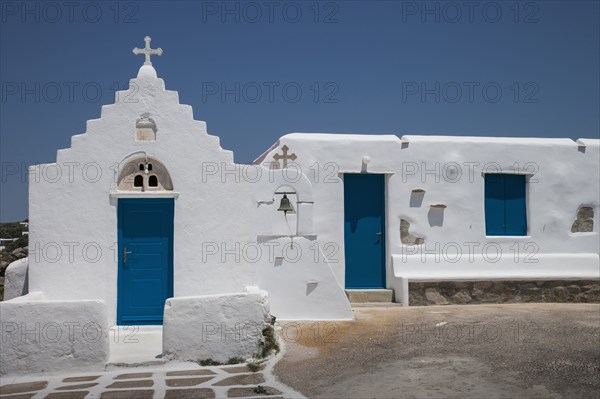 Traditional church and blue sky