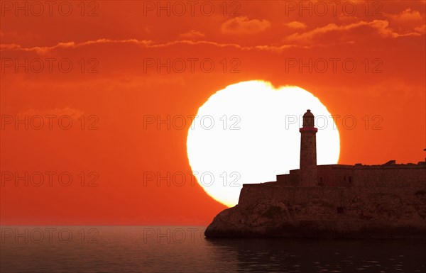 Sunset over El Morro Fortress