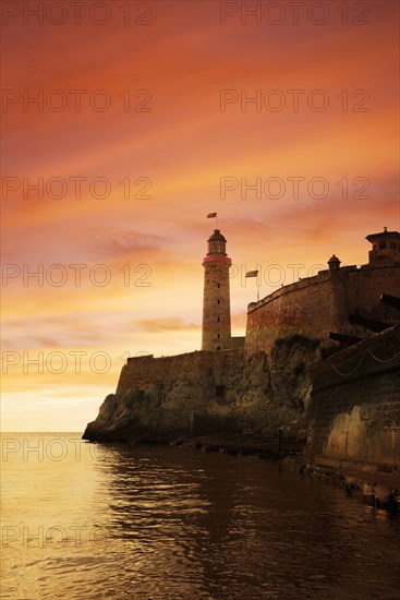 Sunset over El Morro Fortress