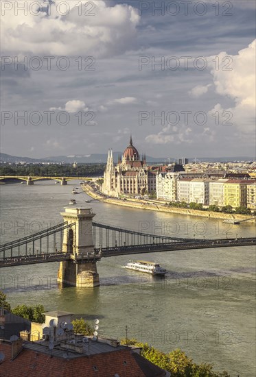 Bridge over waterfront