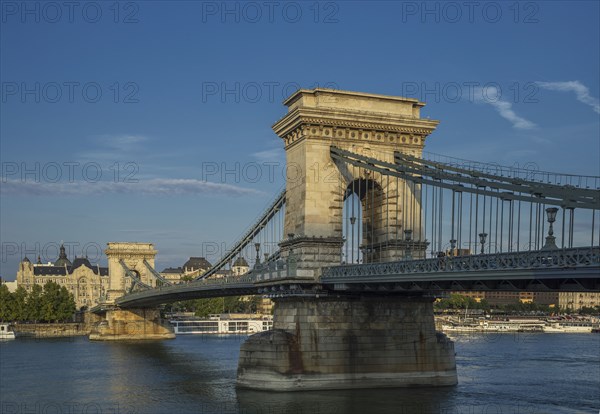 Bridge over waterfront