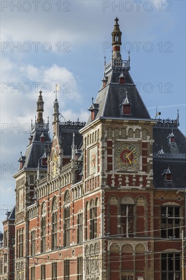 Ornate building with clock tower