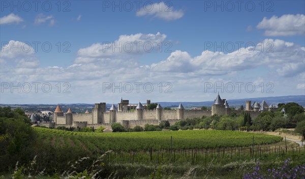 Medieval fortified city of Carcassonne