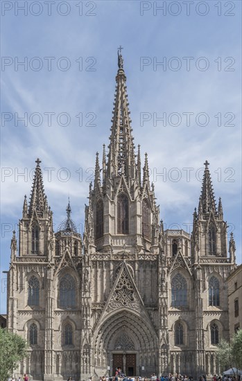Towers on ornate church