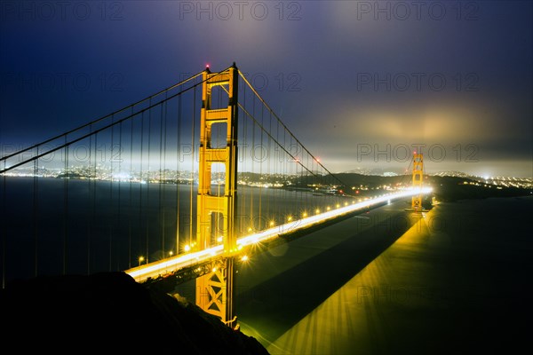 Golden Gate Bridge over San Francisco Bay