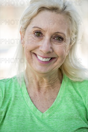 Portrait of smiling Older Caucasian woman