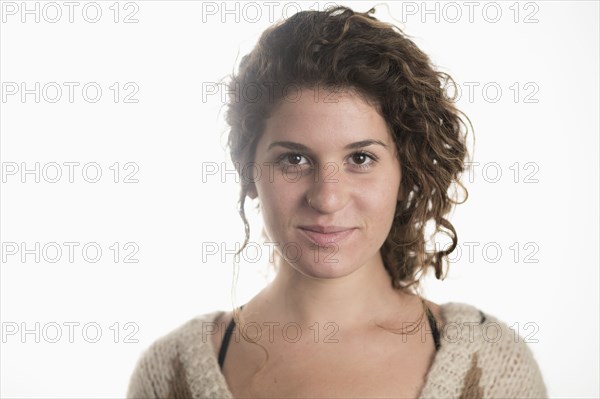 Close up of Caucasian woman smiling