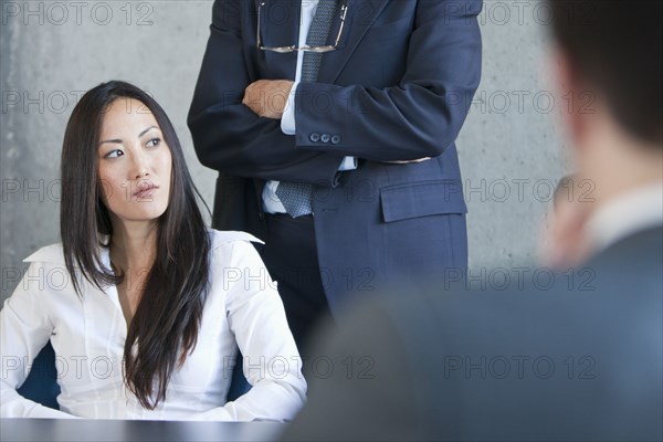 Business people having meeting in conference room