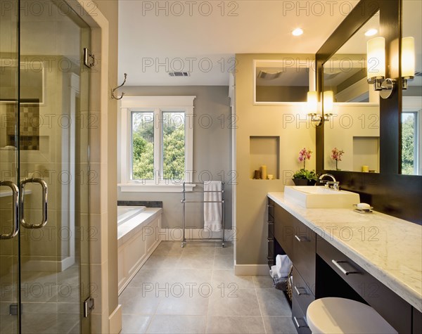 Contemporary bathroom