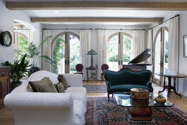 Interior of a modern living room