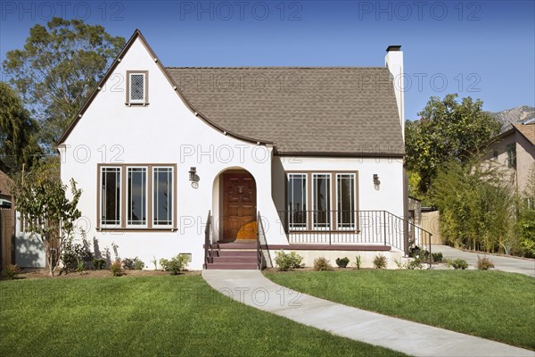 Front exterior of cottage