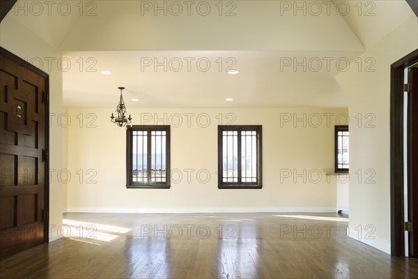 Hardwood floor in empty home