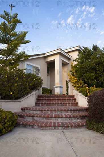 Entrance of traditional home