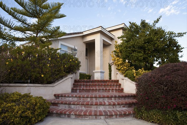 Entrance of traditional home