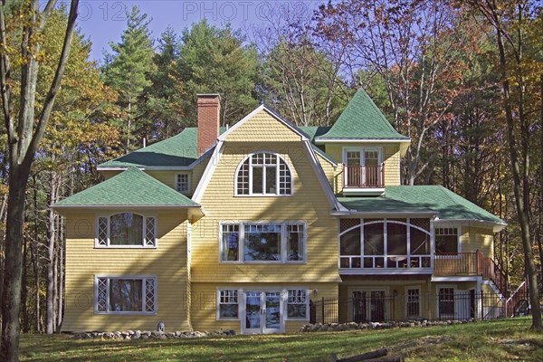 Exterior of a single family home