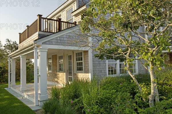Exterior of single family home with plants