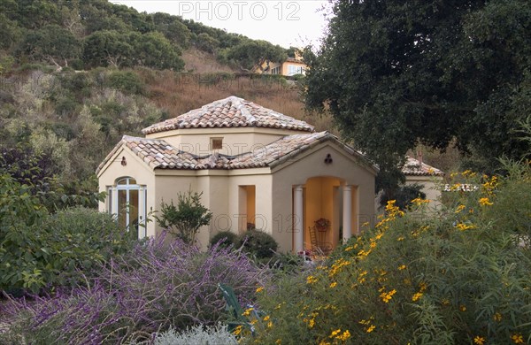 Exterior view of a guest house