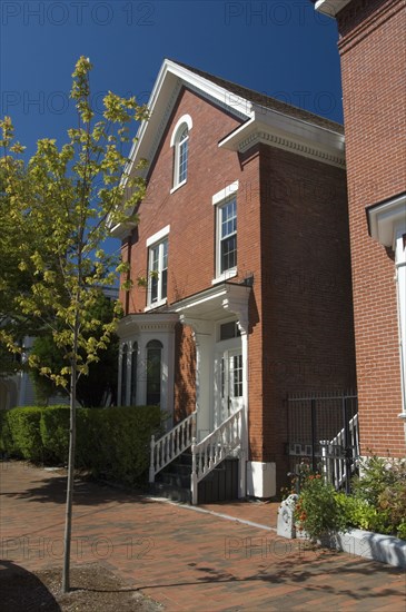 Traditional brick home