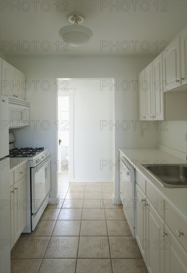 Traditional empty kitchen