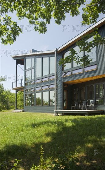 Modern Home in Blue Hill