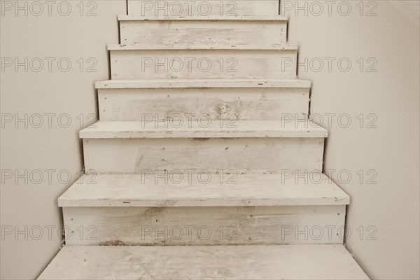 Close-up of stairs at home
