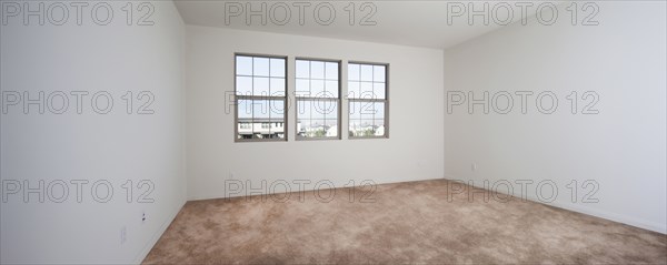 Empty room with white walls