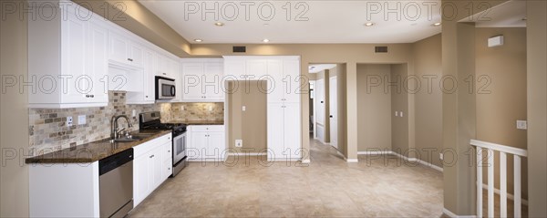 Empty house with kitchen at Ontario