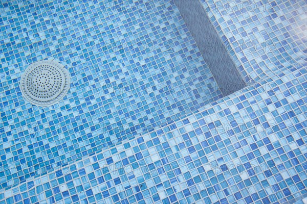 Detail shot of swimming pool