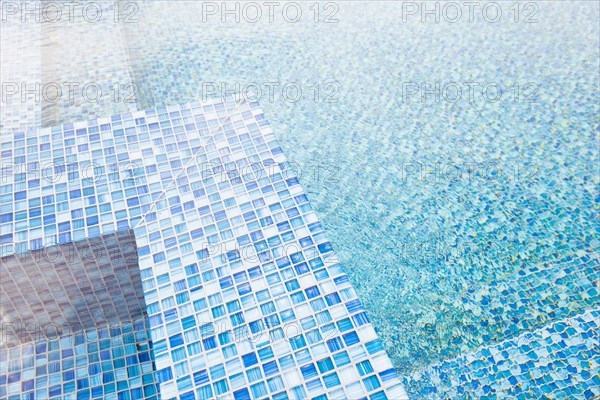 Detail shot of swimming pool