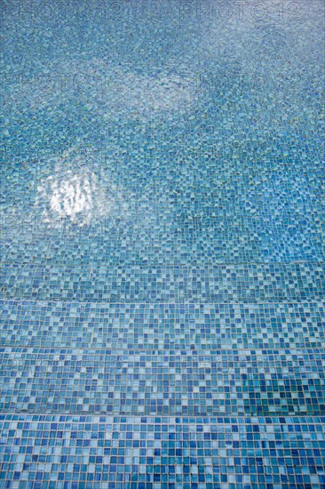 Detail shot of swimming pool