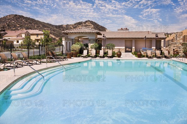 Outdoor swimming pool