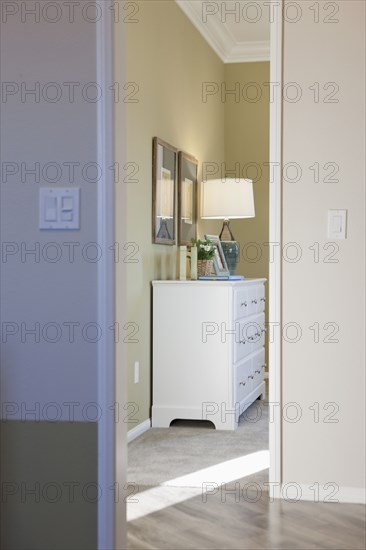 View of sideboard through adjacent room