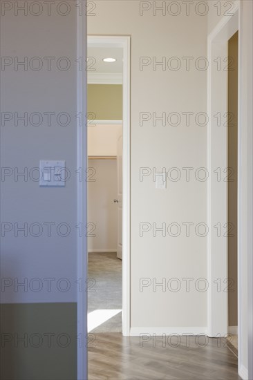 View through doorway