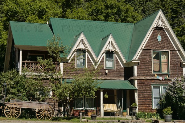 Front exterior shingle style home