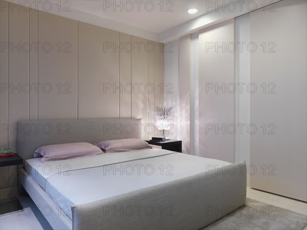 Simple modern bedroom